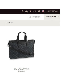 Maletin Louis Vuitton Unisex