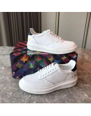 Men's White LV Sports Shoes