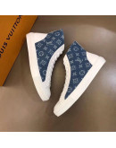 Louis Vuitton booties Blue Men