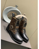 Louis Vuitton Monogram Boots With Straps For Women