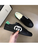 Gucci Color Black Athletic Shoes For Men