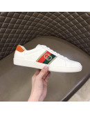 White Ace Athletic Shoes Gucci Men