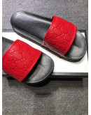 Gucci flipflops Red Unisex