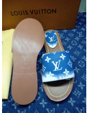 Louis Vuitton Real Leather Flip Flops for Women