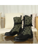 Louis Vuitton Women's Monogram Genuine Leather Boots