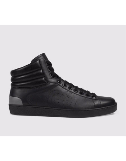 Gucci Men's Genuine Leather Ankle Boots