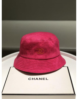 Chanel Red Bucket Hat Men's and Women