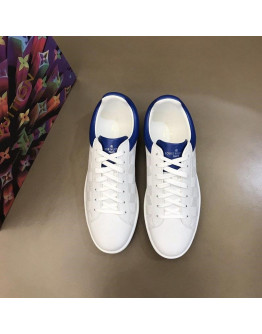 Louis Vuitton White Leather Sneakers for Men