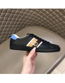 Sports shoes Gucci Black Ace Color Marron Men