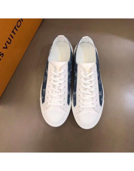 Louis Vuitton Blue Athletic Shoes For Men