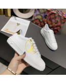 Louis Vuitton Sports Sneakers With Gold Details For Women