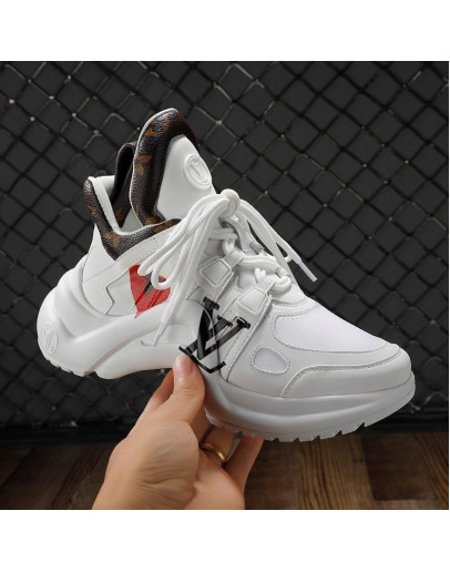 Louis Vuitton White Sports Sneakers for Women