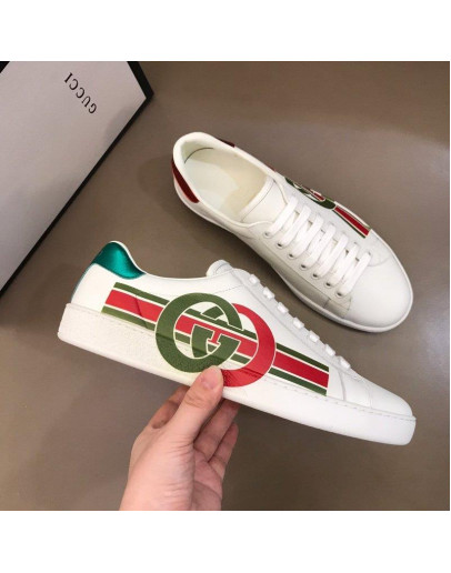 Gucci Sneakers With Interlaced G For Women