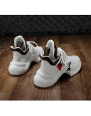 Louis Vuitton White Sports Sneakers for Women