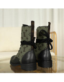 Louis Vuitton Women's Monogram Genuine Leather Boots