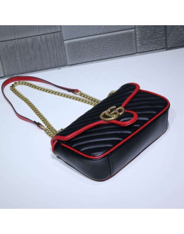 Gucci bag Black With Red Borders For Women