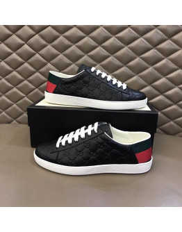 Sports shoes Gucci Signature Genuine Leather Men