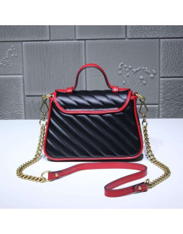 Gucci bag Black With Red Borders For Women