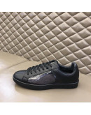 Louis Vuitton Black Sports Shoes for Men