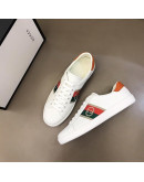 White Ace Athletic Shoes Gucci Men