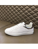 Louis Vuitton Sports Shoes Color White With Silver For Men