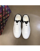 Louis Vuitton White Leather Sneakers for Men