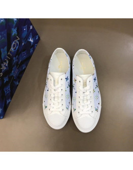 Athletic Shoes Color White Lv Louis Vuitton Men Arcoiris