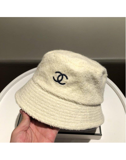 Bucket Hat Chanel Color White For Man And Woman