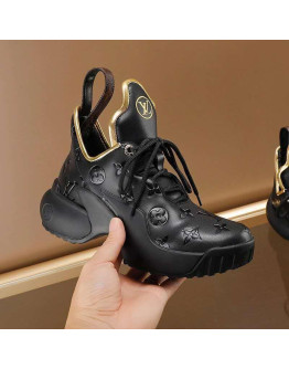 Louis Vuitton Black Sports Sneakers for Women