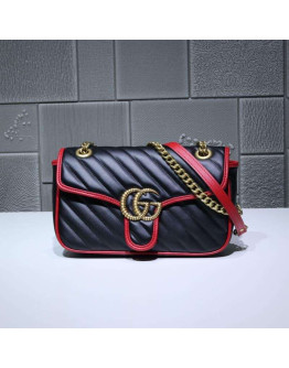 Gucci bag Black With Red Borders For Women