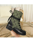 Louis Vuitton Women's Monogram Genuine Leather Boots