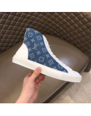 Louis Vuitton booties Blue Men