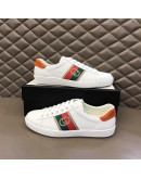 White Ace Athletic Shoes Gucci Men