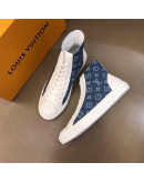 Louis Vuitton booties Blue Men