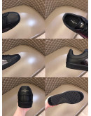 Louis Vuitton Black Sports Shoes for Men