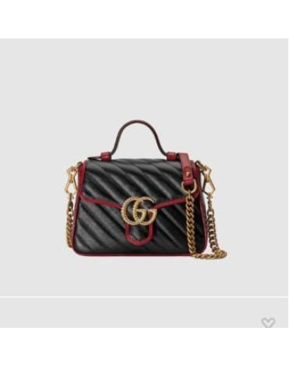 Gucci bag Black With Red Borders For Women