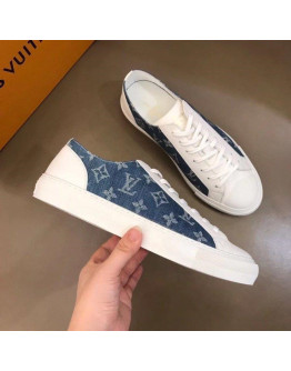 Louis Vuitton Blue Athletic Shoes For Men