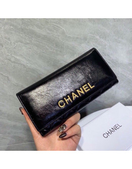 Cartera Larga cuero sintetico Chanel