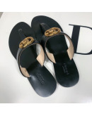 Synthetic leather sandals Gucci