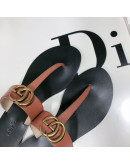 Synthetic leather sandals Gucci