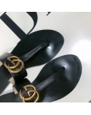 Synthetic leather sandals Gucci