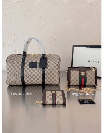 Shoulder and handbag bag with Gucci handles