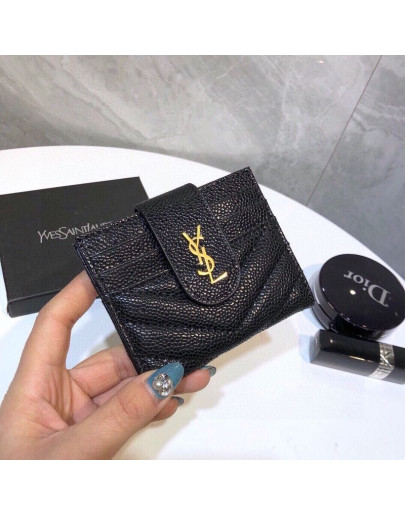 High -end wallet Padded synthetic leather Yves Saint Laurent