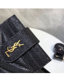 High -end wallet Padded synthetic leather Yves Saint Laurent