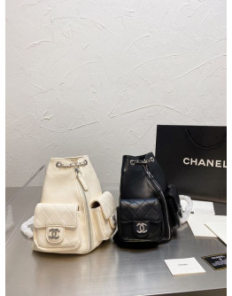 Mochila cuero sintetico Con Cadena Chanel