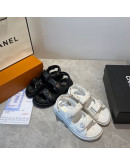 Modern Sandals Synthetic Leather Chanel