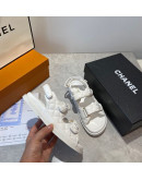 Modern Sandals Synthetic Leather Chanel