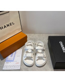 Modern Sandals Synthetic Leather Chanel