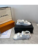 Modern Sandals Synthetic Leather Chanel