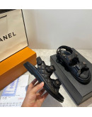 Modern Sandals Synthetic Leather Chanel